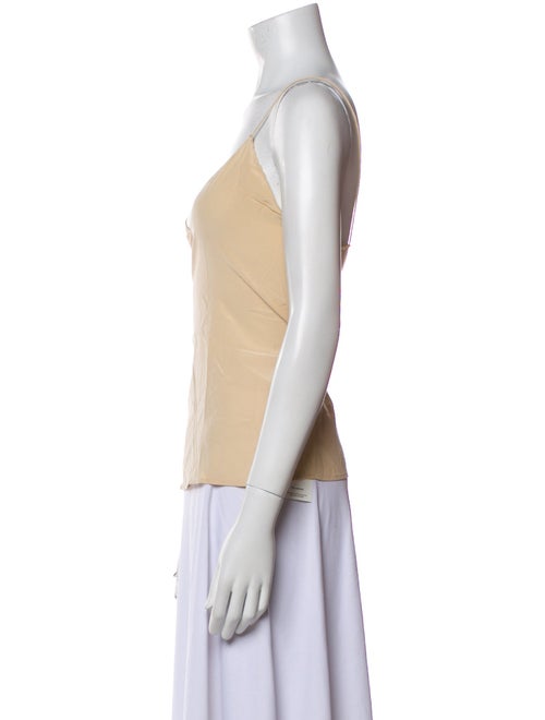 Sézane Silk V-Neck Top