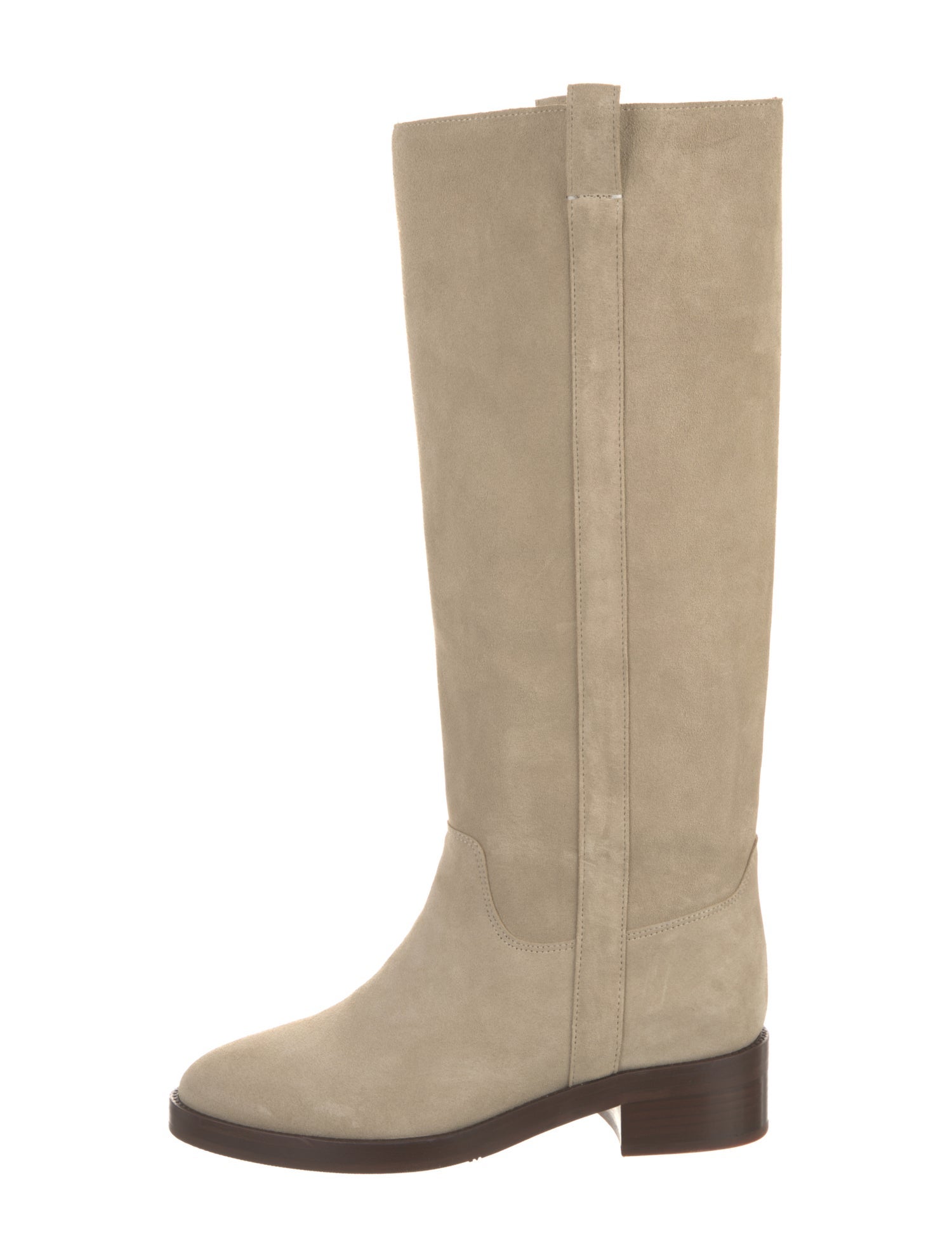 Sézane Suede Riding Boots