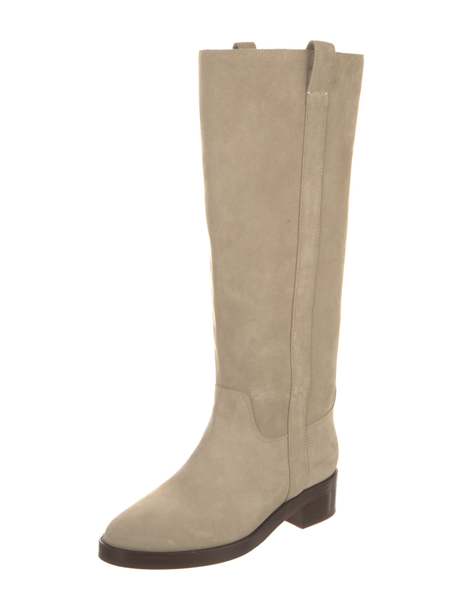 Sézane Suede Riding Boots