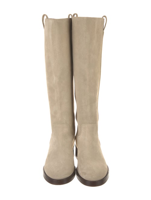 Sézane Suede Riding Boots