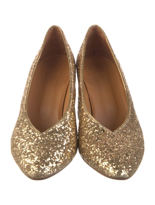 Sézane Glitter Pumps