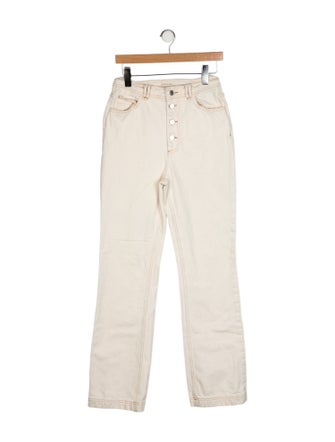 Sézane High-Rise Wide Leg Jeans