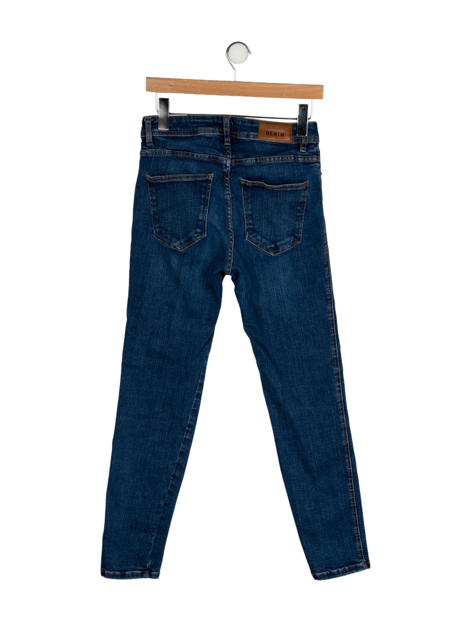 Sézane Mid-Rise Skinny Leg Jeans