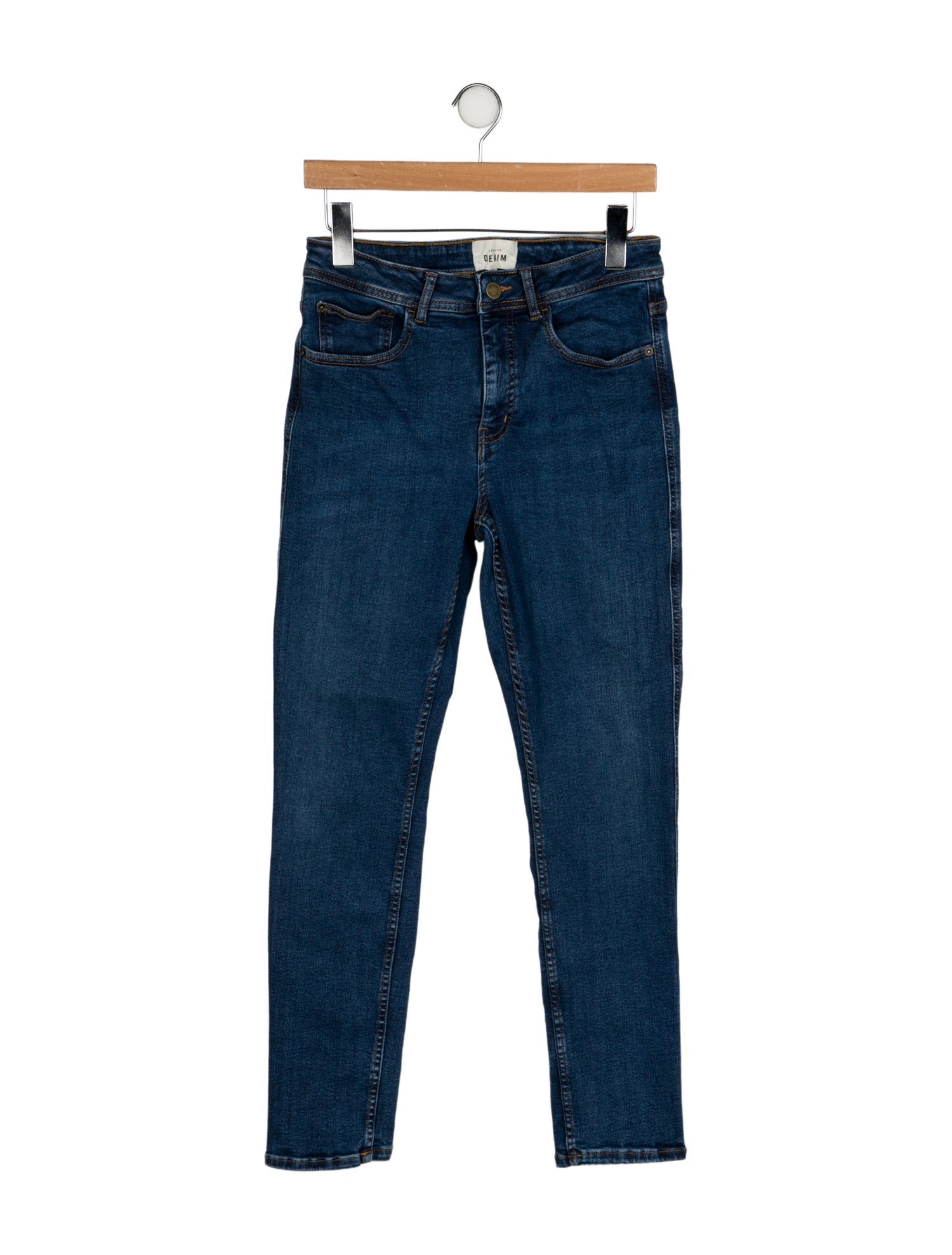 Sézane Mid-Rise Straight Leg Jeans