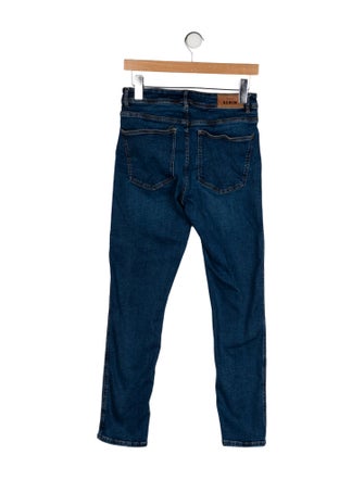 Sézane Mid-Rise Straight Leg Jeans