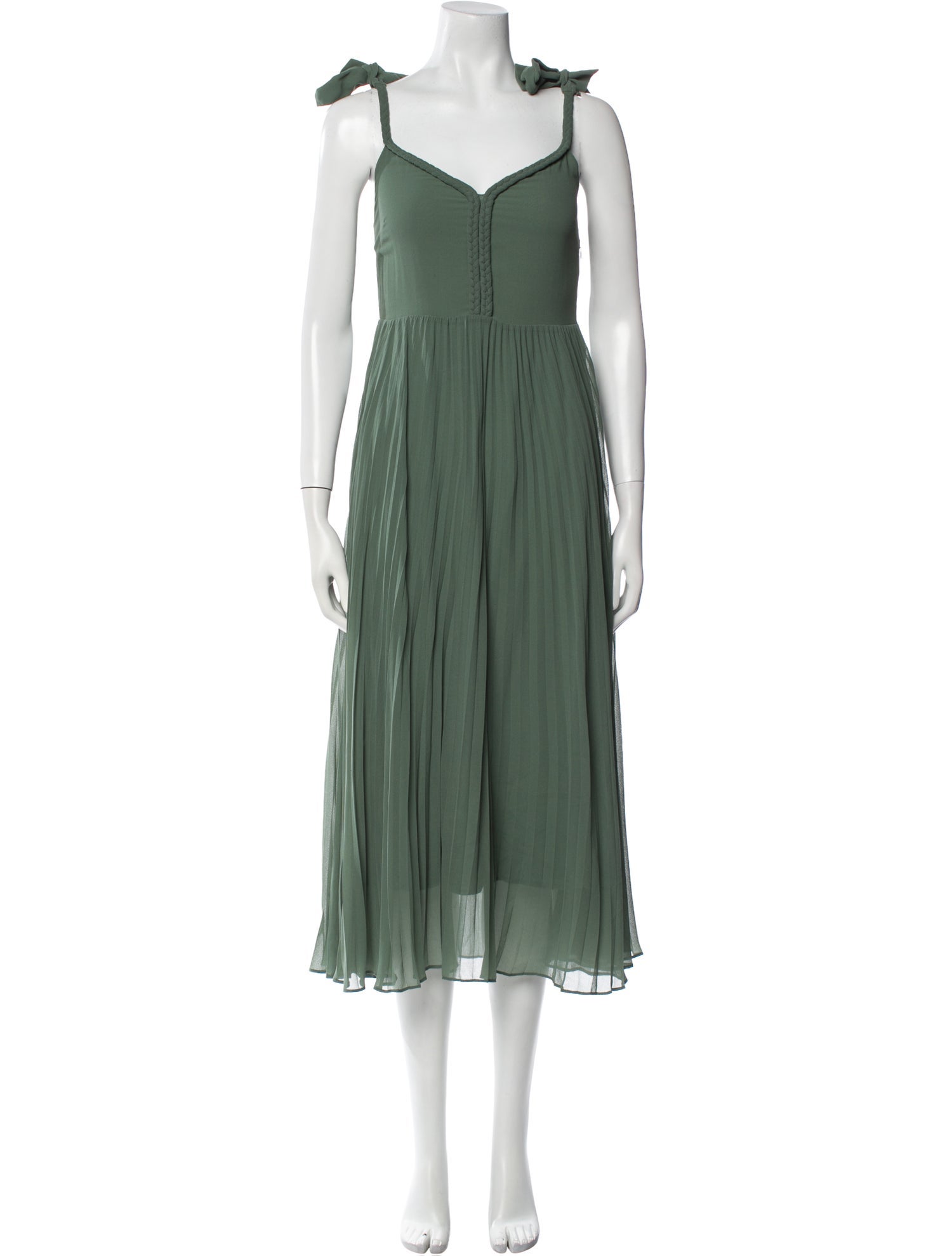 Sézane V-Neck Long Dress