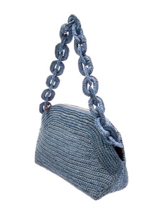 Sézane Raffia Shoulder Bag