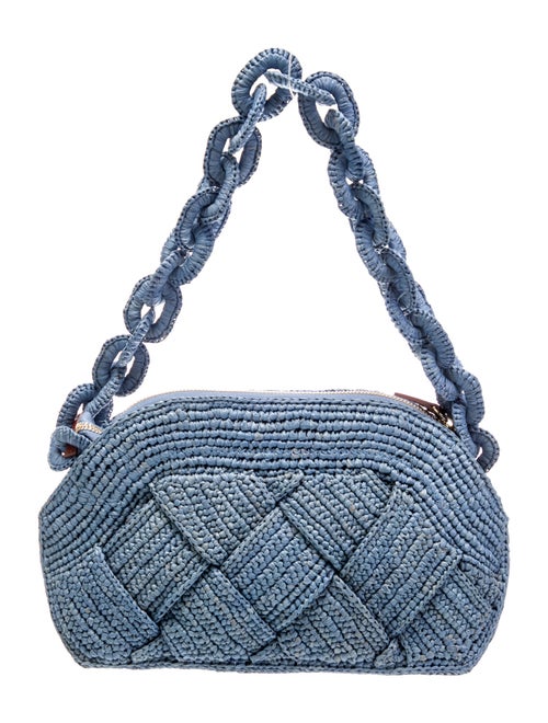 Sézane Raffia Shoulder Bag