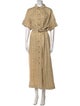 Sézane Linen Long Dress