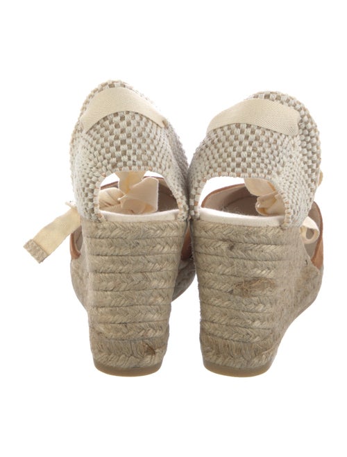 Sézane Canvas Floral Print D'Orsay Pumps