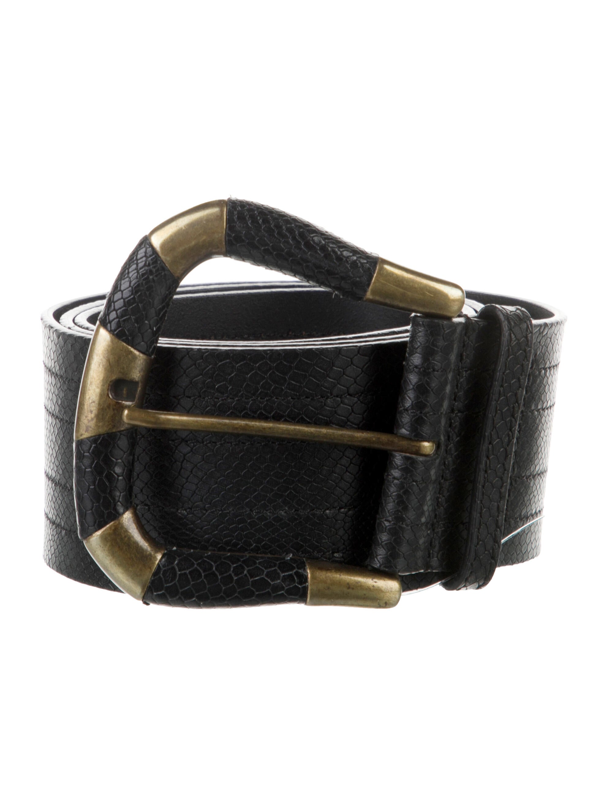 Sézane Wide Leather Belt