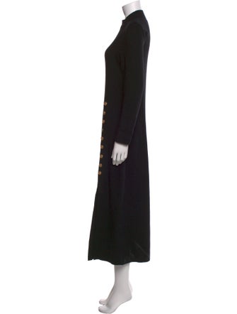 Sézane Mock Neck Long Dress