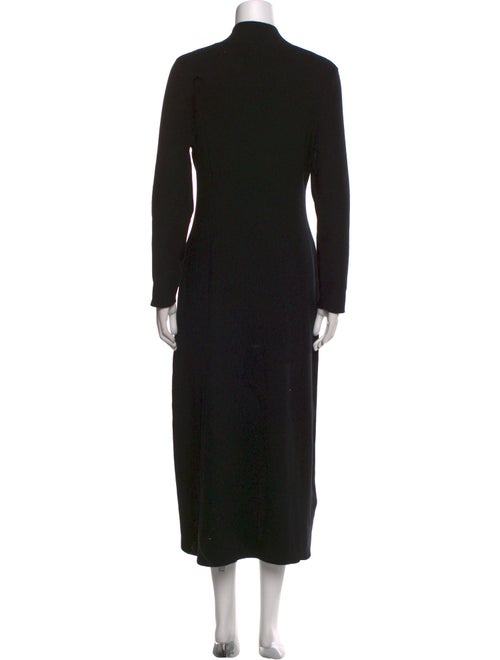 Sézane Mock Neck Long Dress