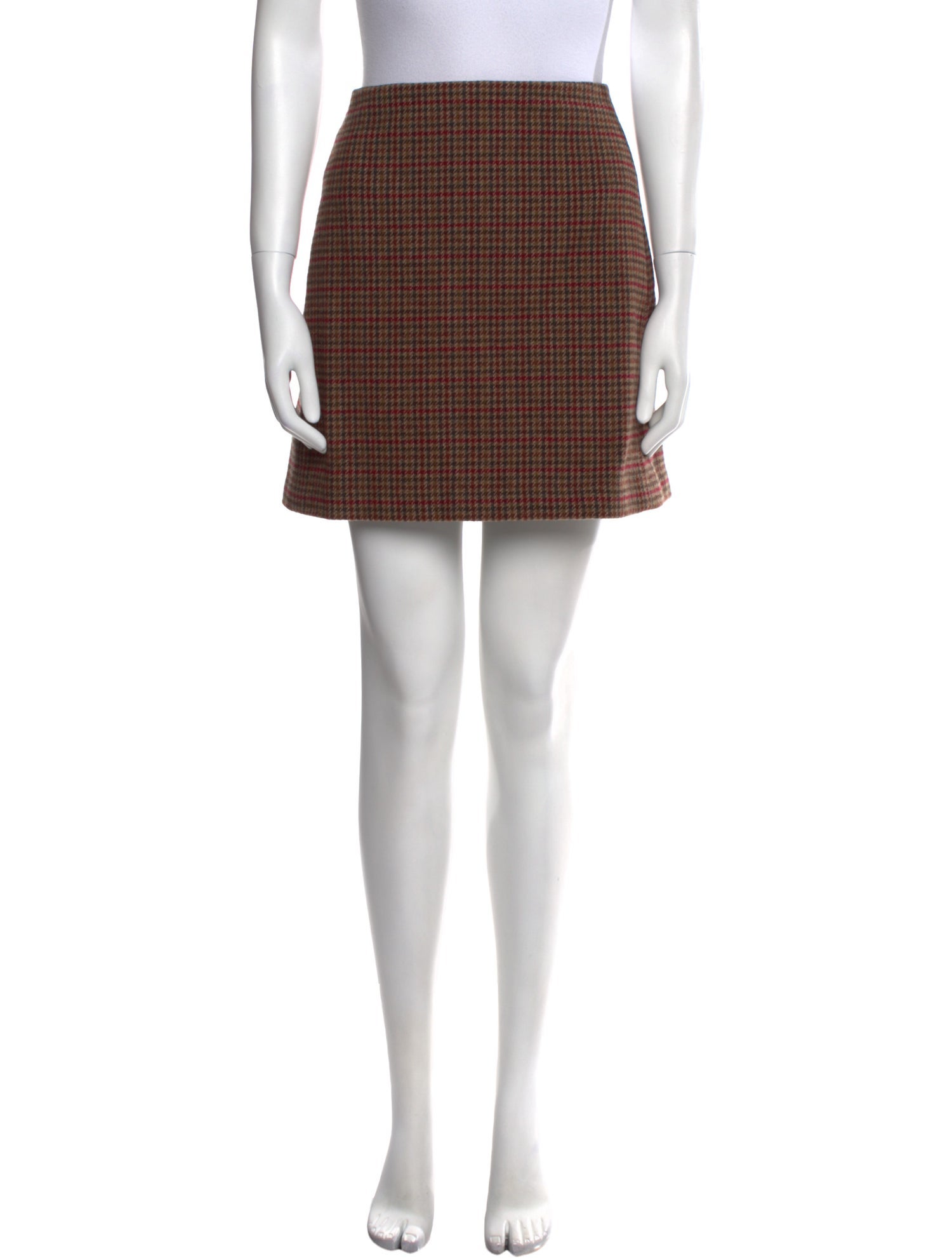 Sézane Wool Mini Skirt