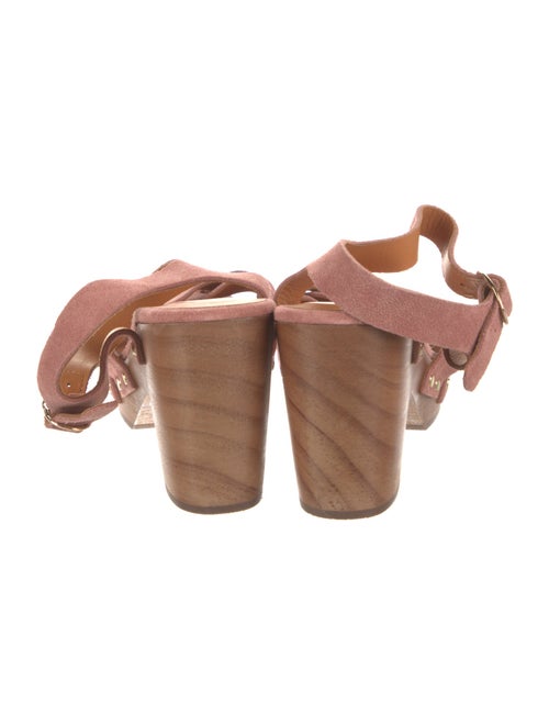 Sézane Suede Studded Accents Sandals