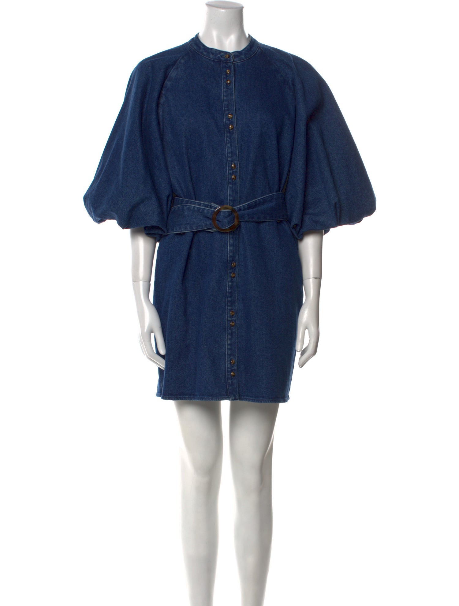 Sézane Crew Neck Mini Dress