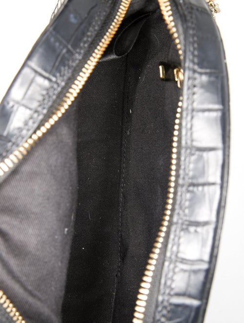 Sézane Embossed Leather Crossbody Bag