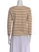 Sézane Striped Bateau Neckline Top