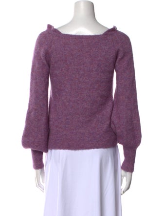 Sézane Nylon Square Neckline Sweater