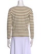 Sézane Striped Bateau Neckline Top