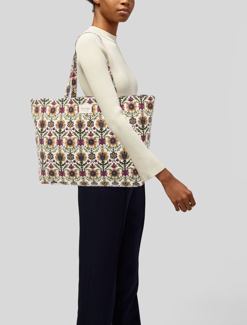 Sézane Canvas Tote