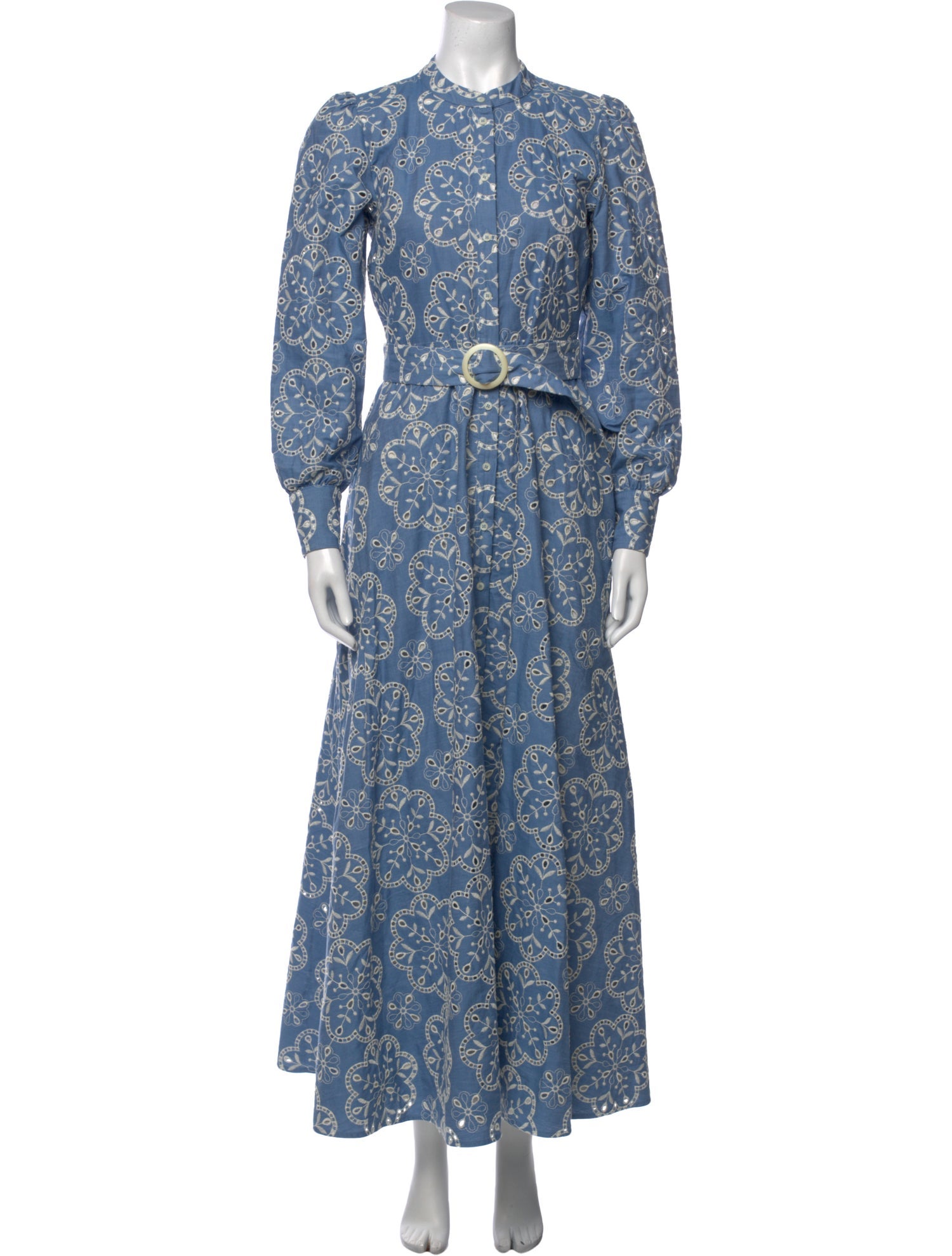 Sézane Floral Print Long Dress w/ Tags