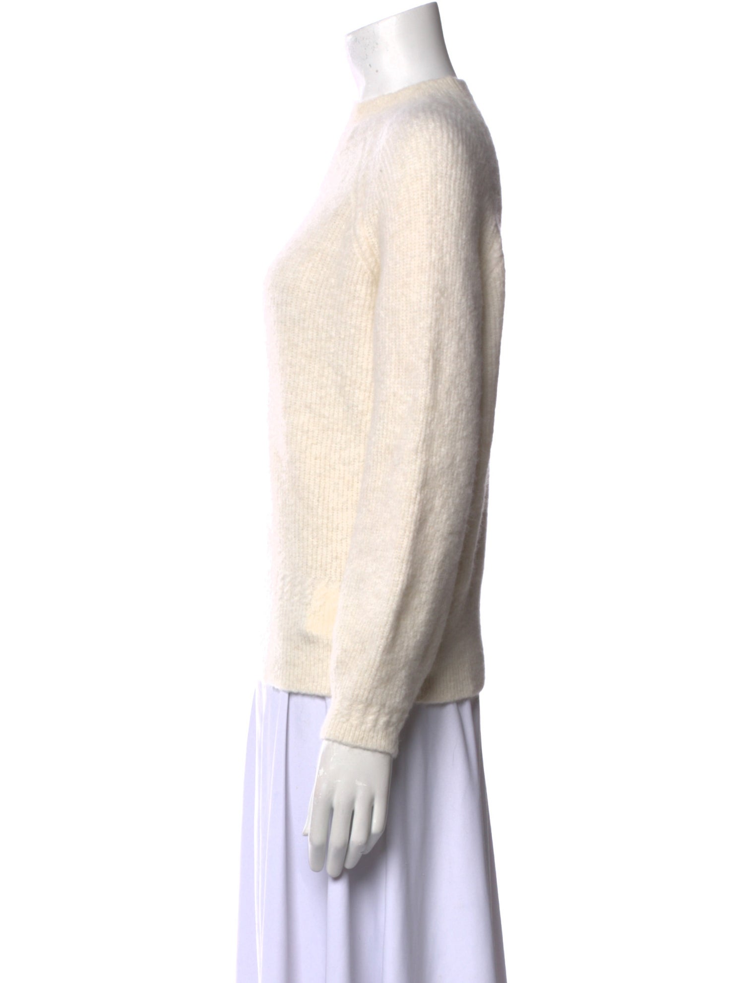 Sézane Baby Alpaca Crew Neck Sweatshirt