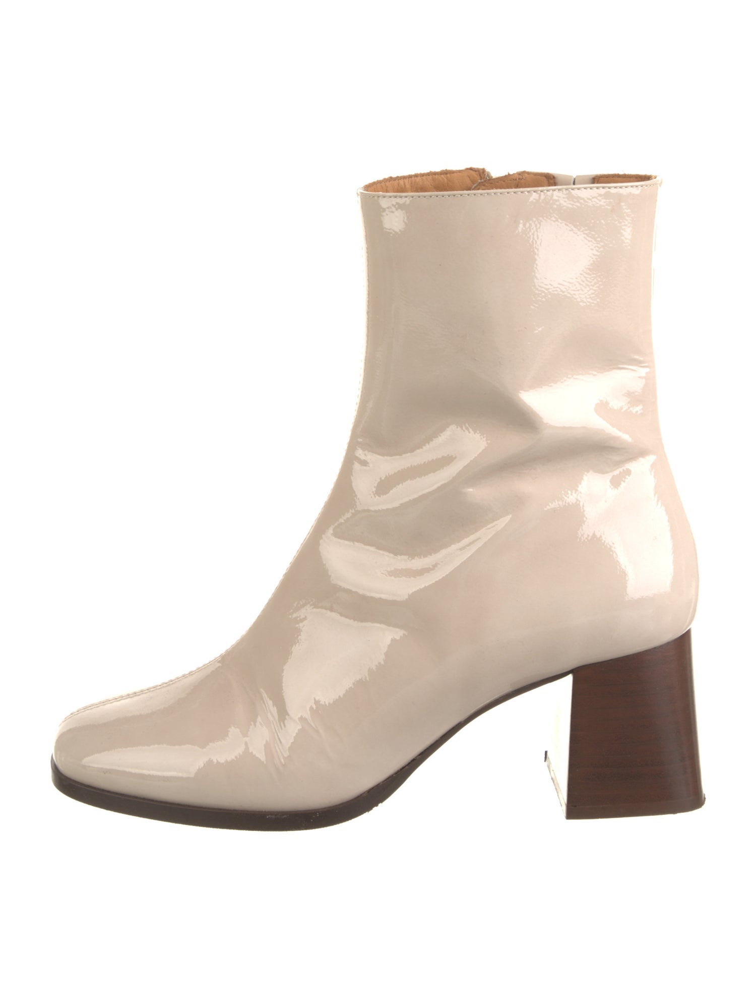 Sézane Patent Leather Boots w/ Tags
