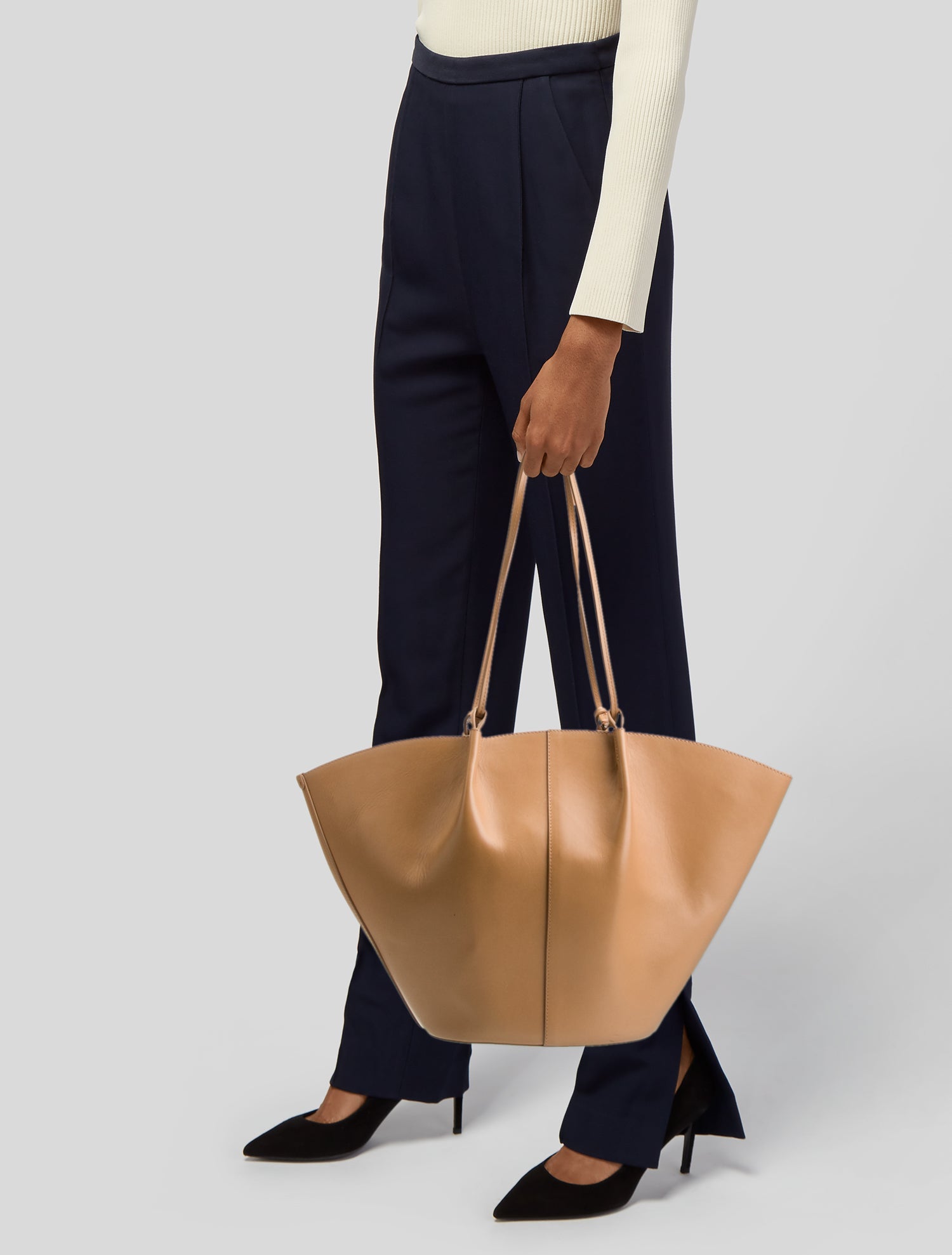 Sézane Leather Tote