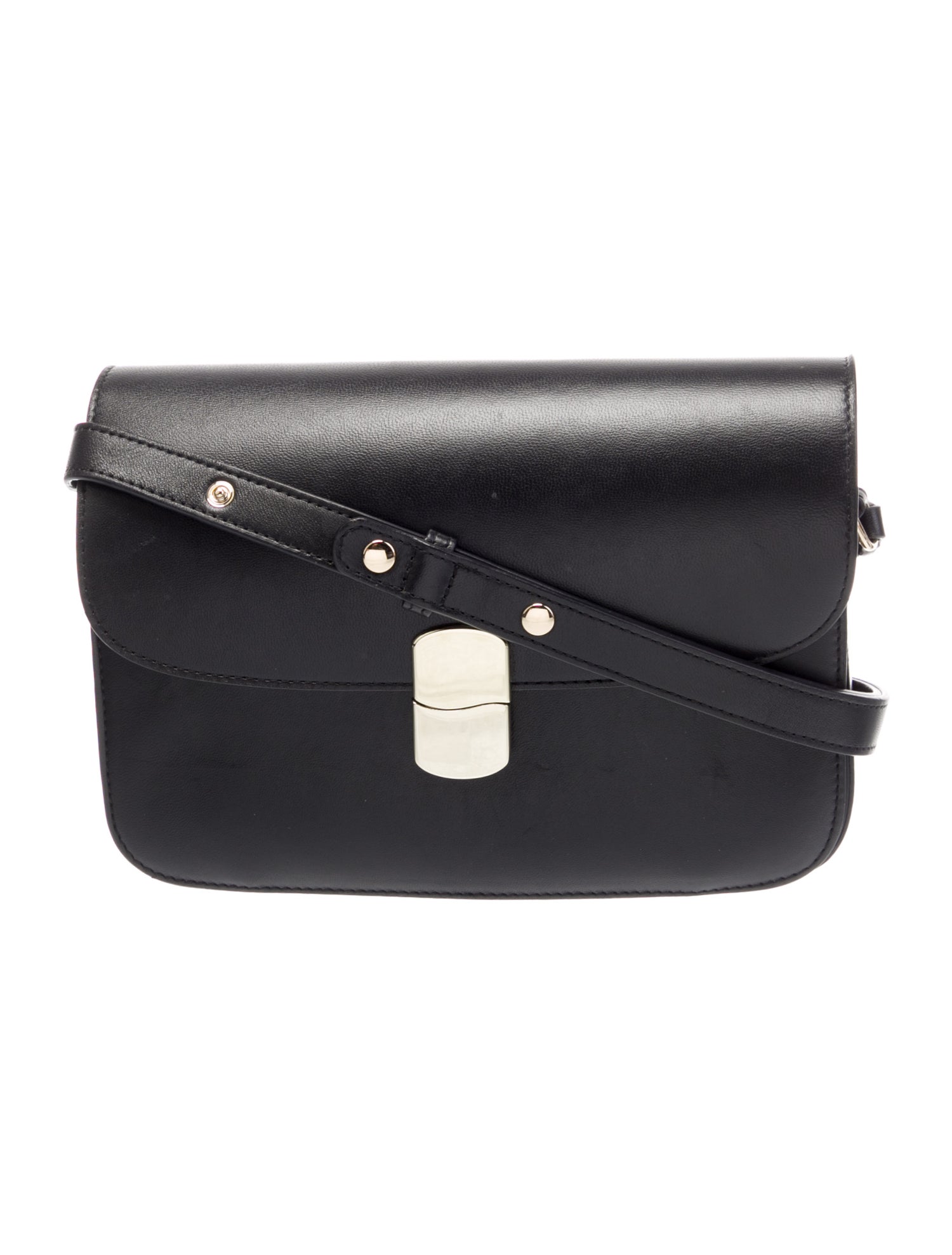 Sézane Leather Crossbody Bag