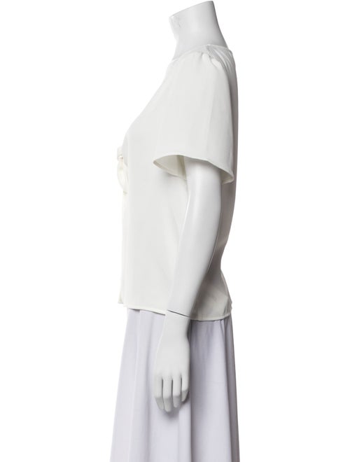 Sézane Wool V-Neck Blouse