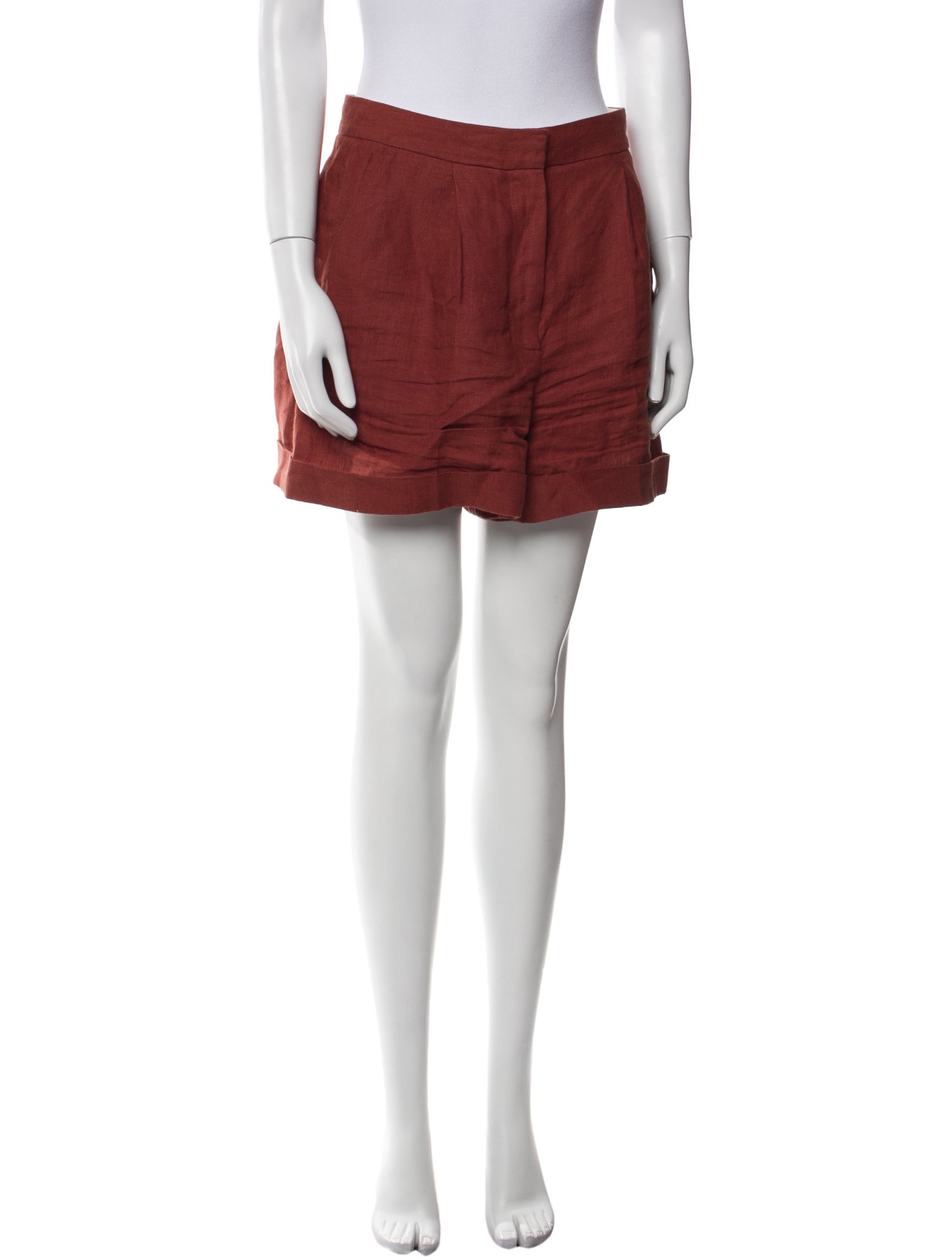Sézane Linen Mini Shorts