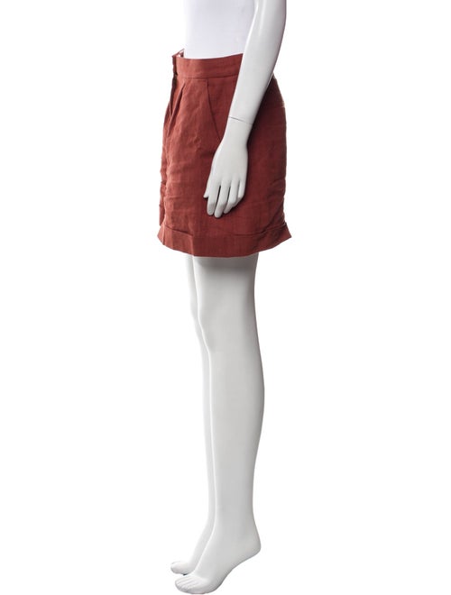 Sézane Linen Mini Shorts