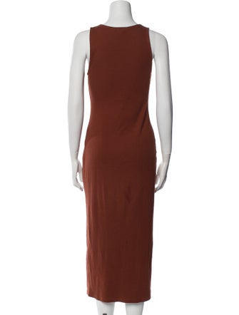 Sézane Scoop Neck Long Dress