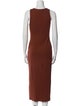 Sézane Scoop Neck Long Dress