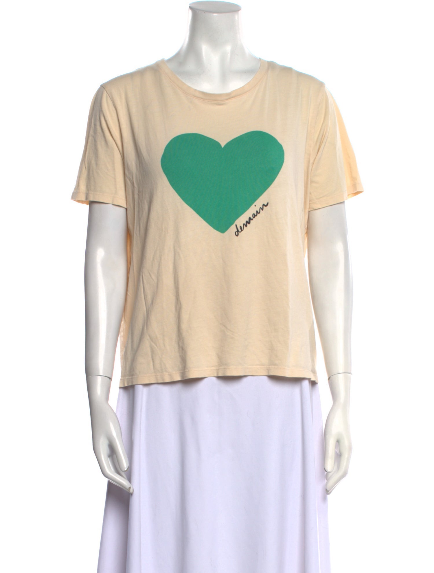 Sézane Graphic Print Crew Neck T-Shirt