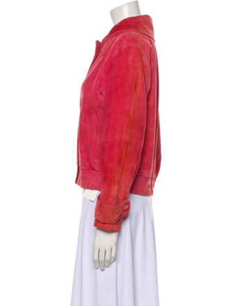 Sézane Goat Leather Denim Jacket