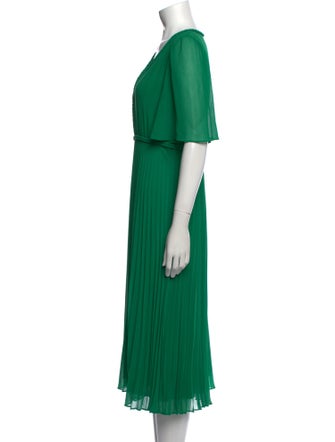 Sézane V-Neck Midi Length Dress