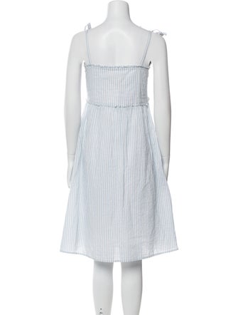 Sézane Striped Knee-Length Dress