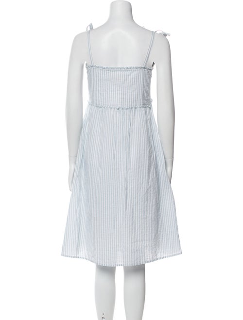 Sézane Striped Knee-Length Dress