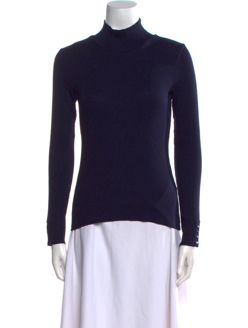 Sézane Turtleneck Long Sleeve Top