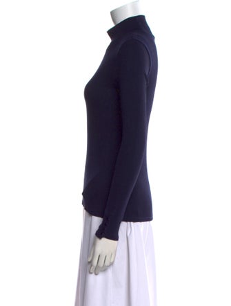 Sézane Turtleneck Long Sleeve Top