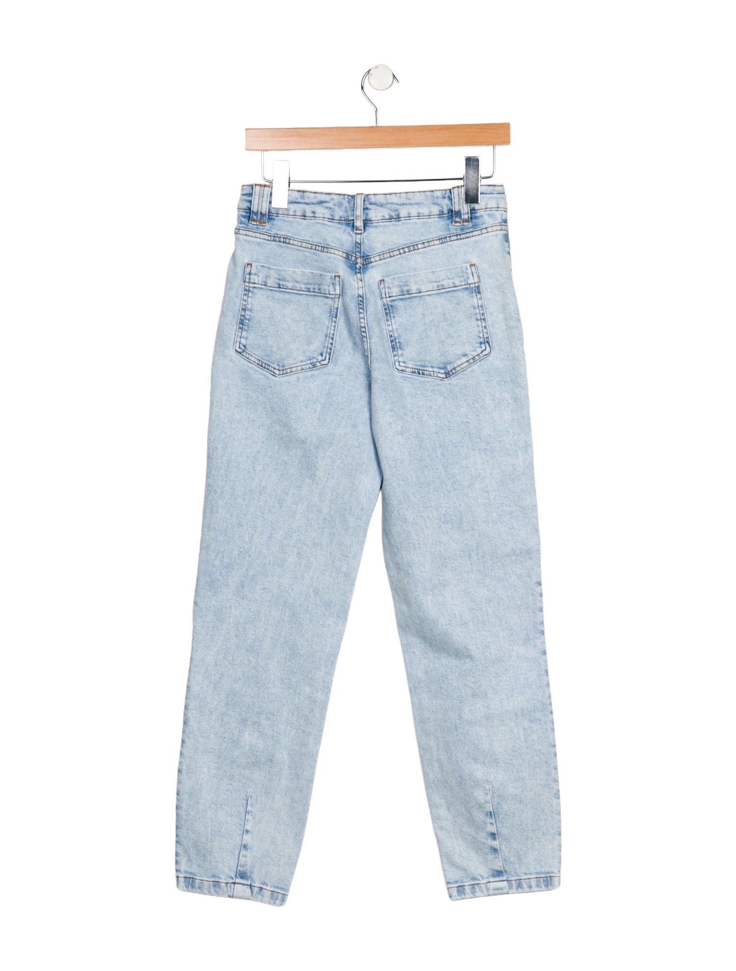 Sézane High-Rise Straight Leg Jeans