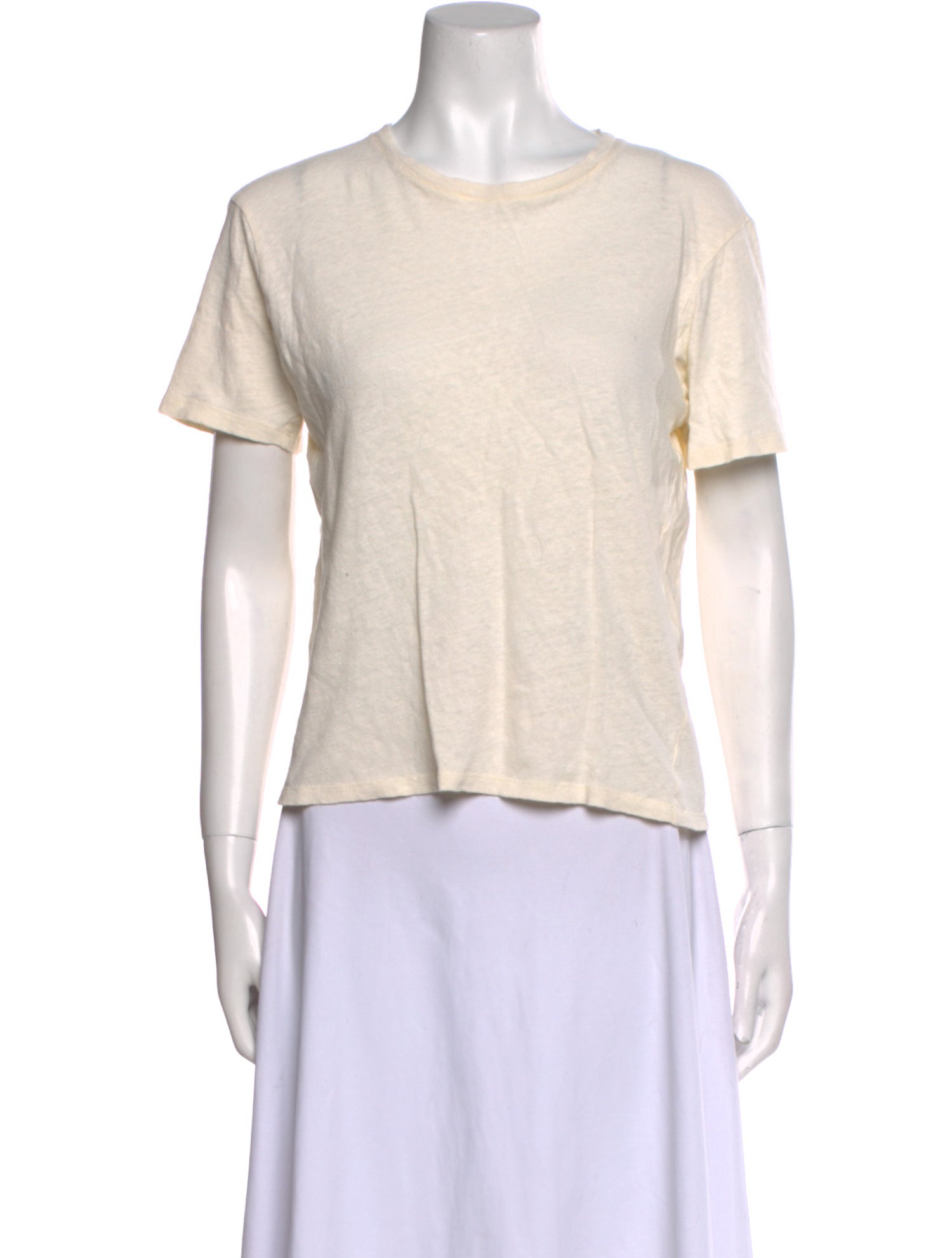 Sézane Crew Neck Short Sleeve T-Shirt