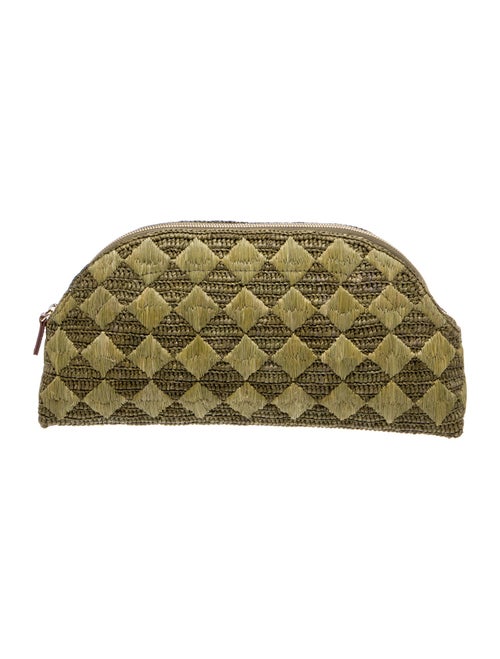 Sézane Raffia Clutch