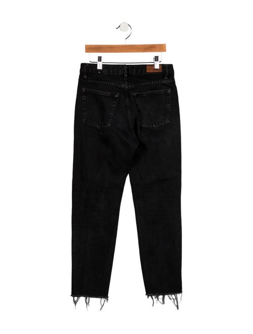 Sézane Mid-Rise Straight Leg Jeans