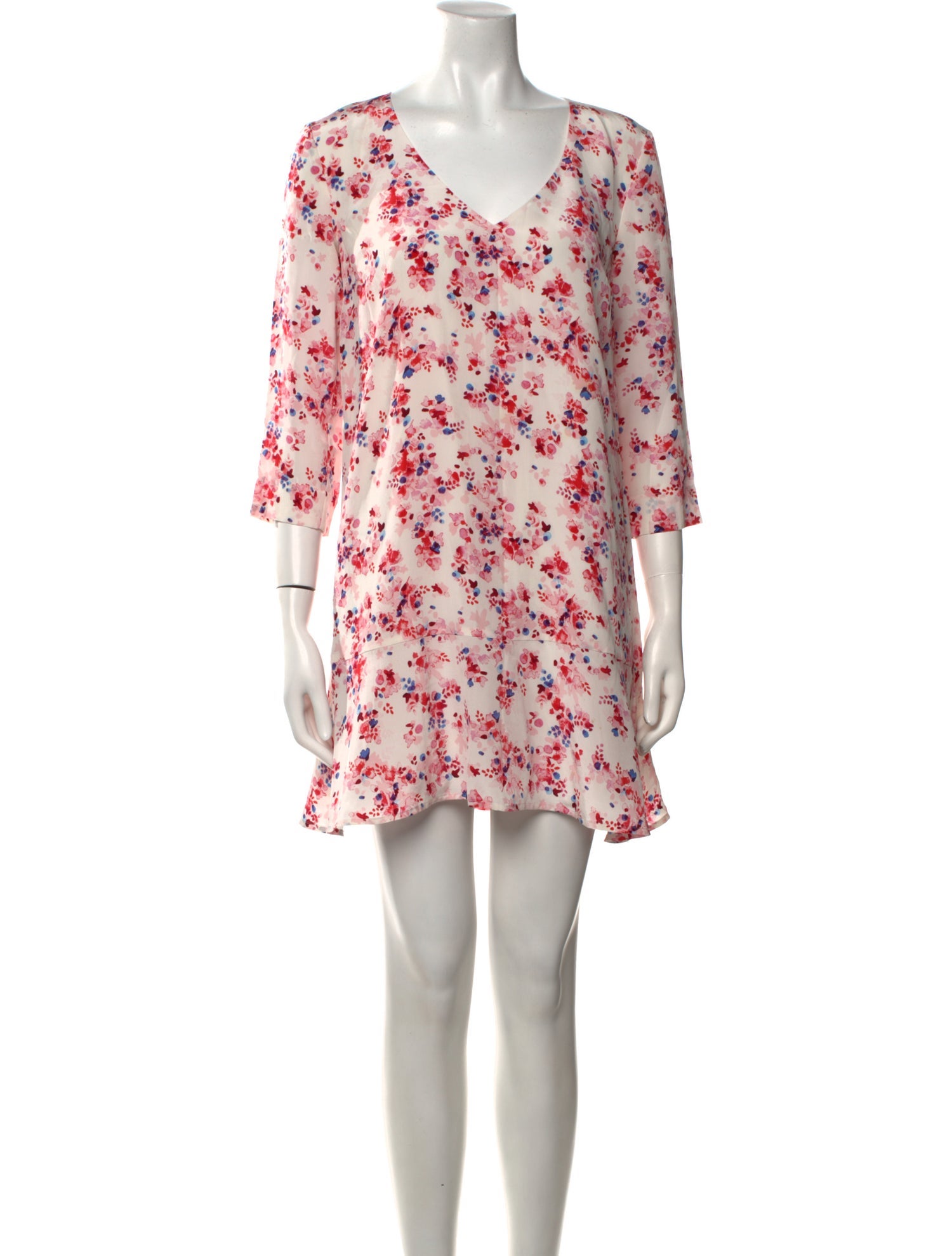 Sézane Silk Mini Dress