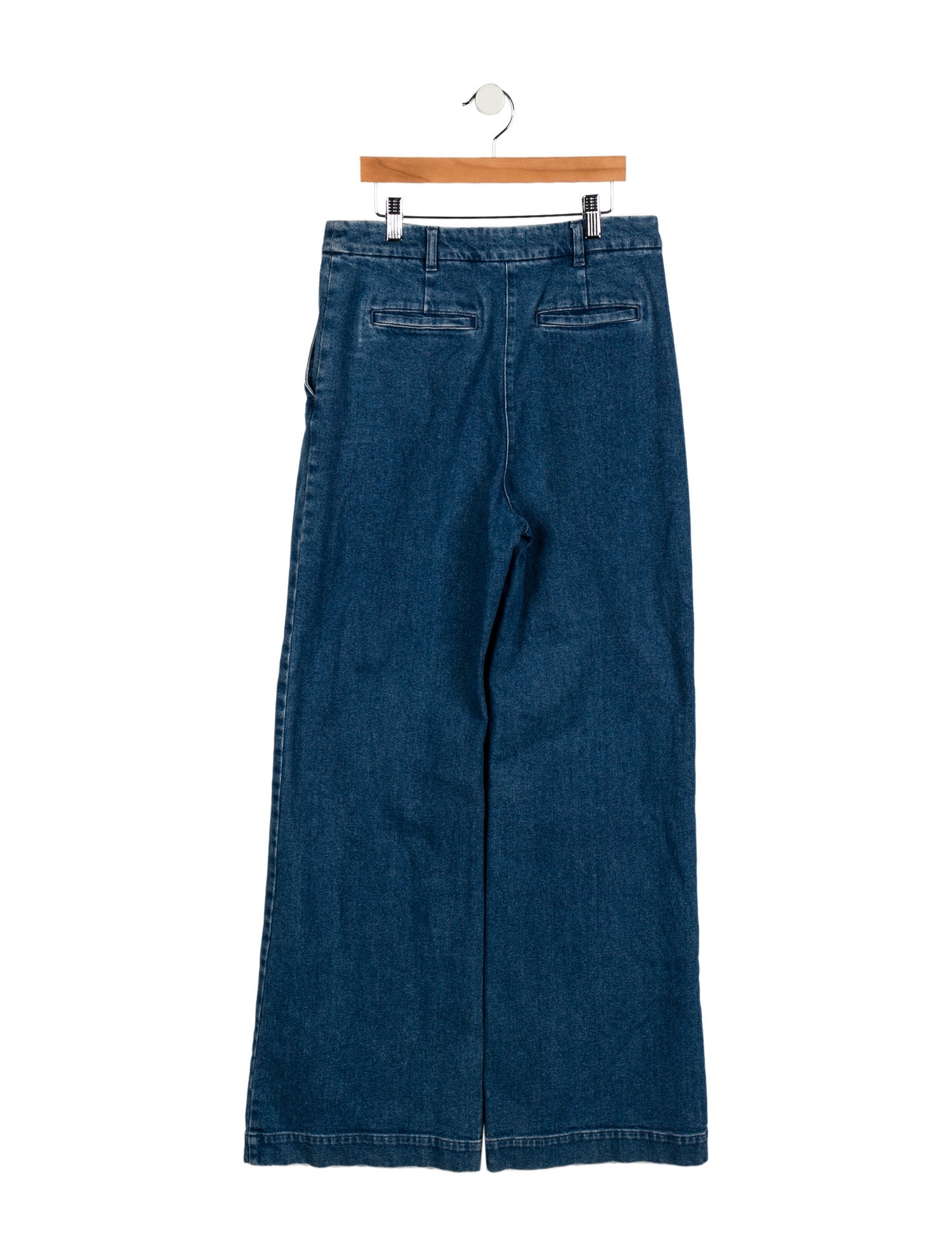 Sézane High-Rise Wide Leg Jeans