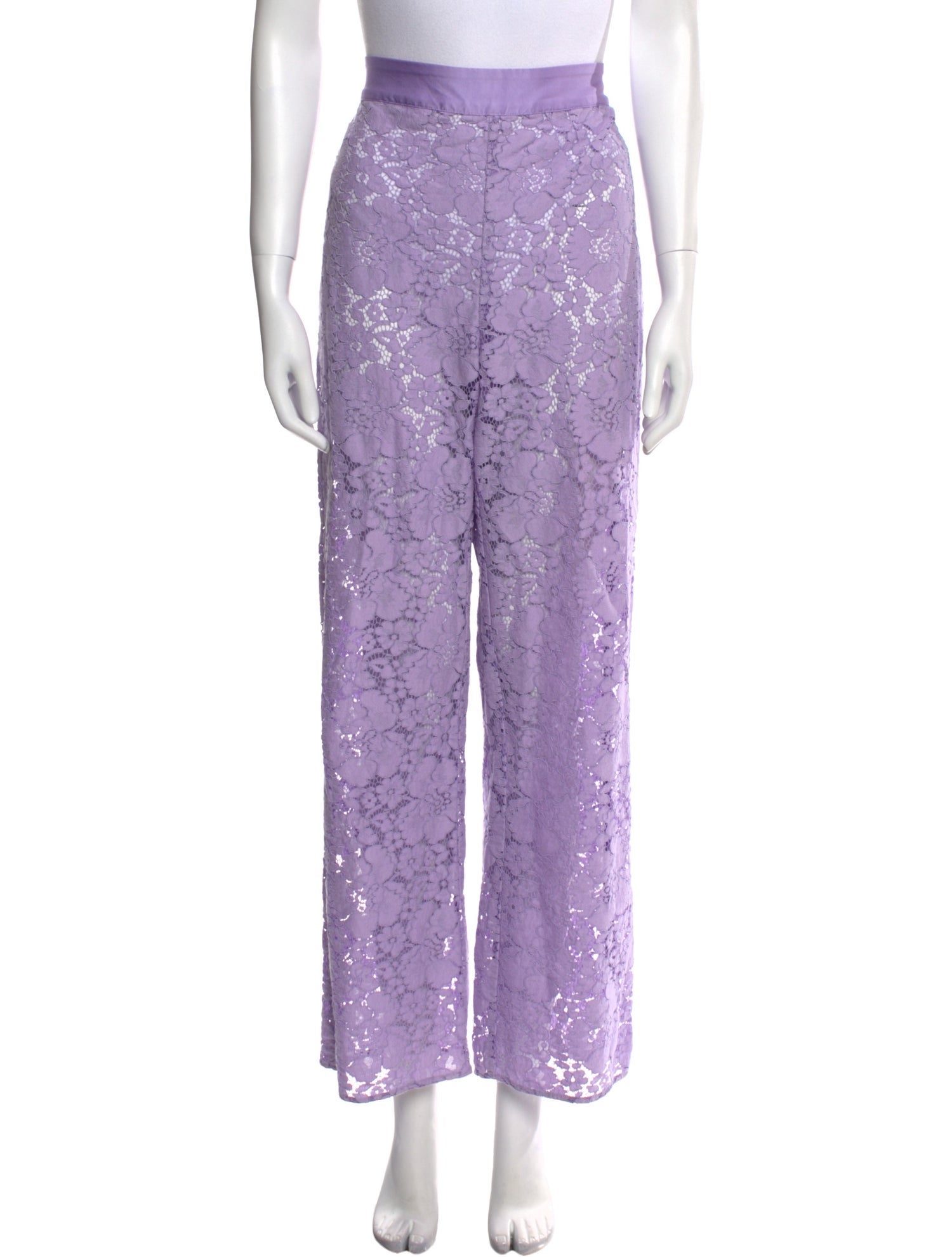 Sézane Floral Print Wide Leg Pants