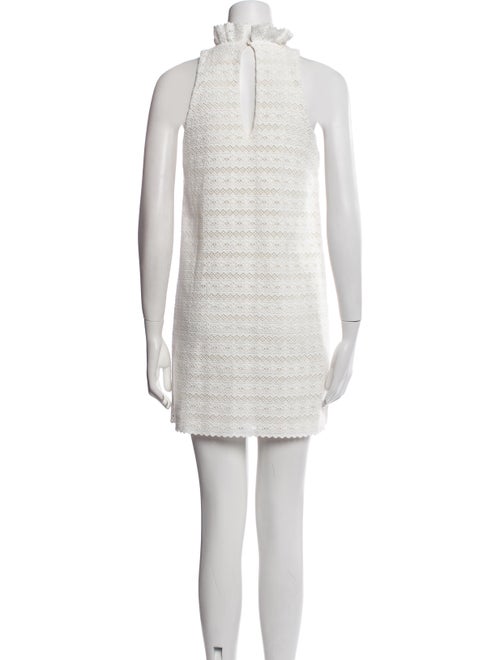 Sézane Mock Neck Mini Dress